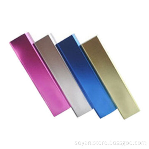 Hot Sell Wallet Portable Mobile Power Bank, 2200mAh, Newest Unique a Level 18650 Battery Power Bank